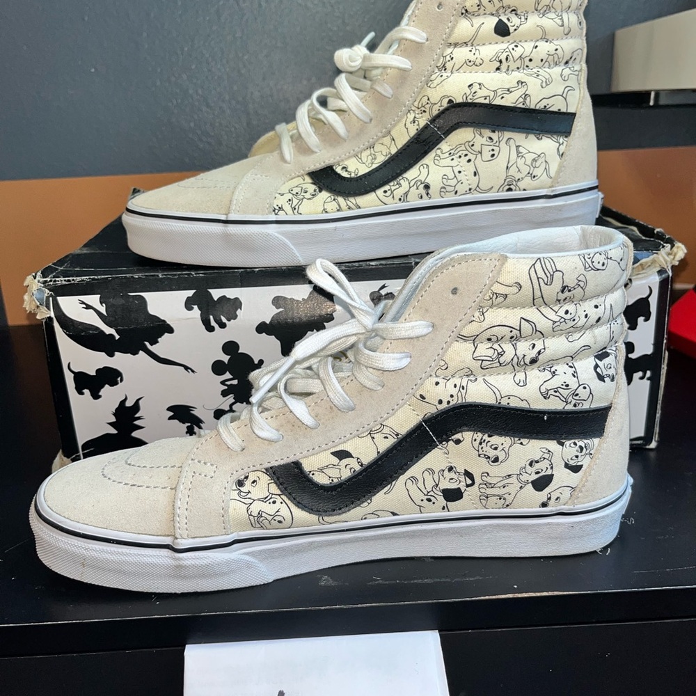 Vans High-Top Disney Dalmatian Print limited Edition
